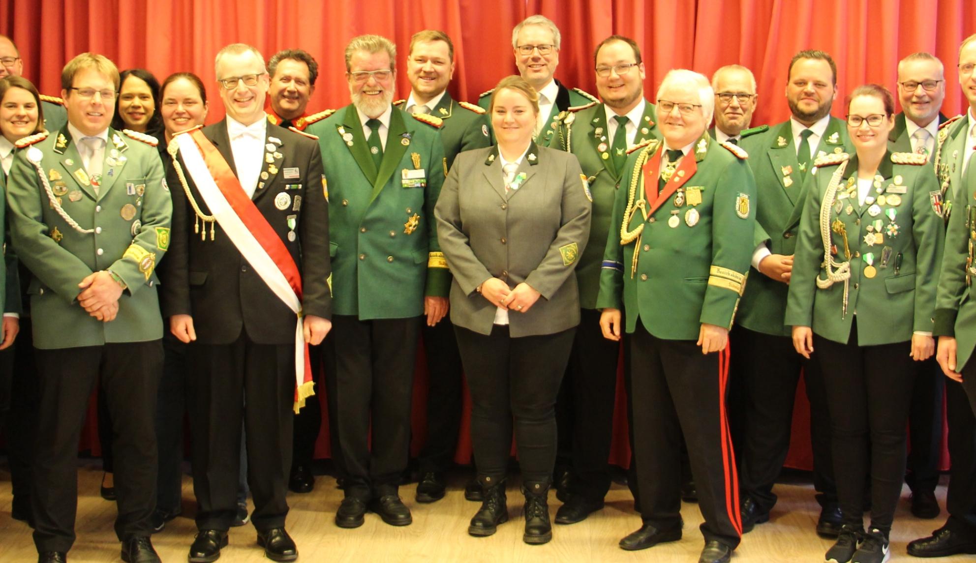 Gruppenfoto Bundesjungschützenrat